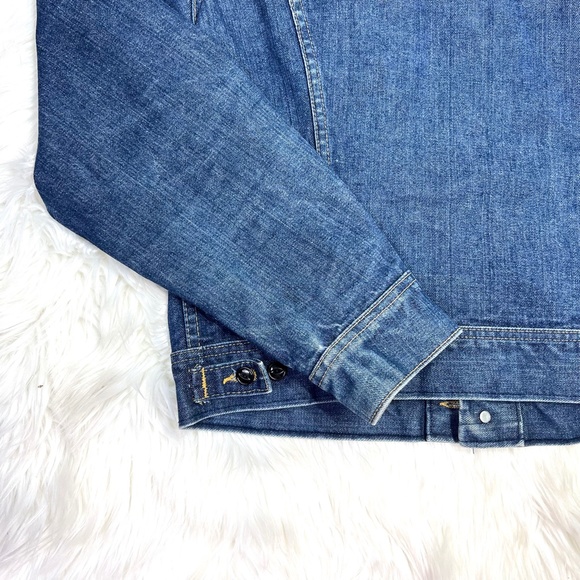 🚫SOLD! VINTAGE |•LEE•| Lee Riders Denim Relaxed Fit Trucker Jean Jacket - Picture 11 of 16